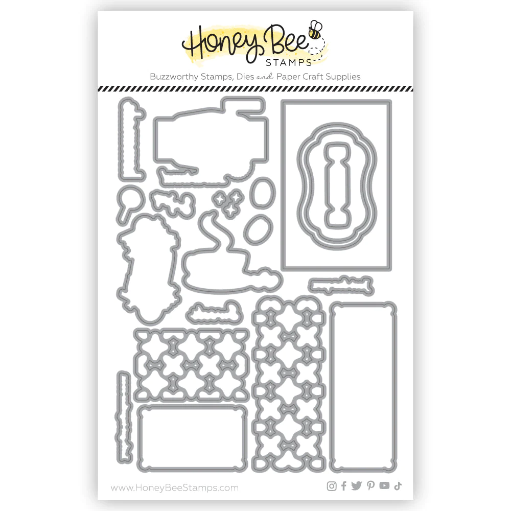 Honey Bee - Vintage Gift Card Box Add-On - Fall Treats - Honey Cuts